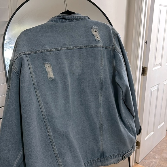 Distressed Jean Jacket - Picture 4 of 4